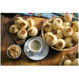 pão de queijo recheado congelado