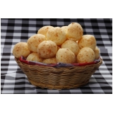 pão queijo congelado empanado